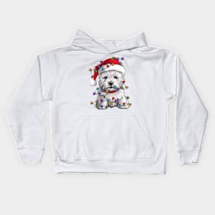 Christmas Puppy Kids Hoodie